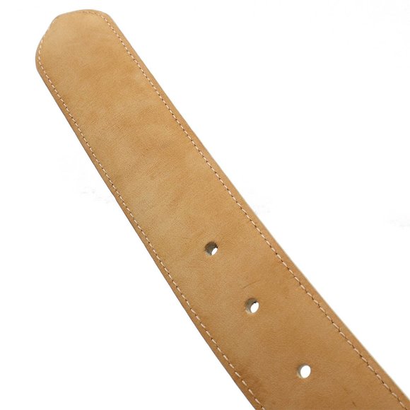 LOUIS VUITTON Damier Azur Santur Voyage Belt Leather #90 M9837U - Picture 8 of 9